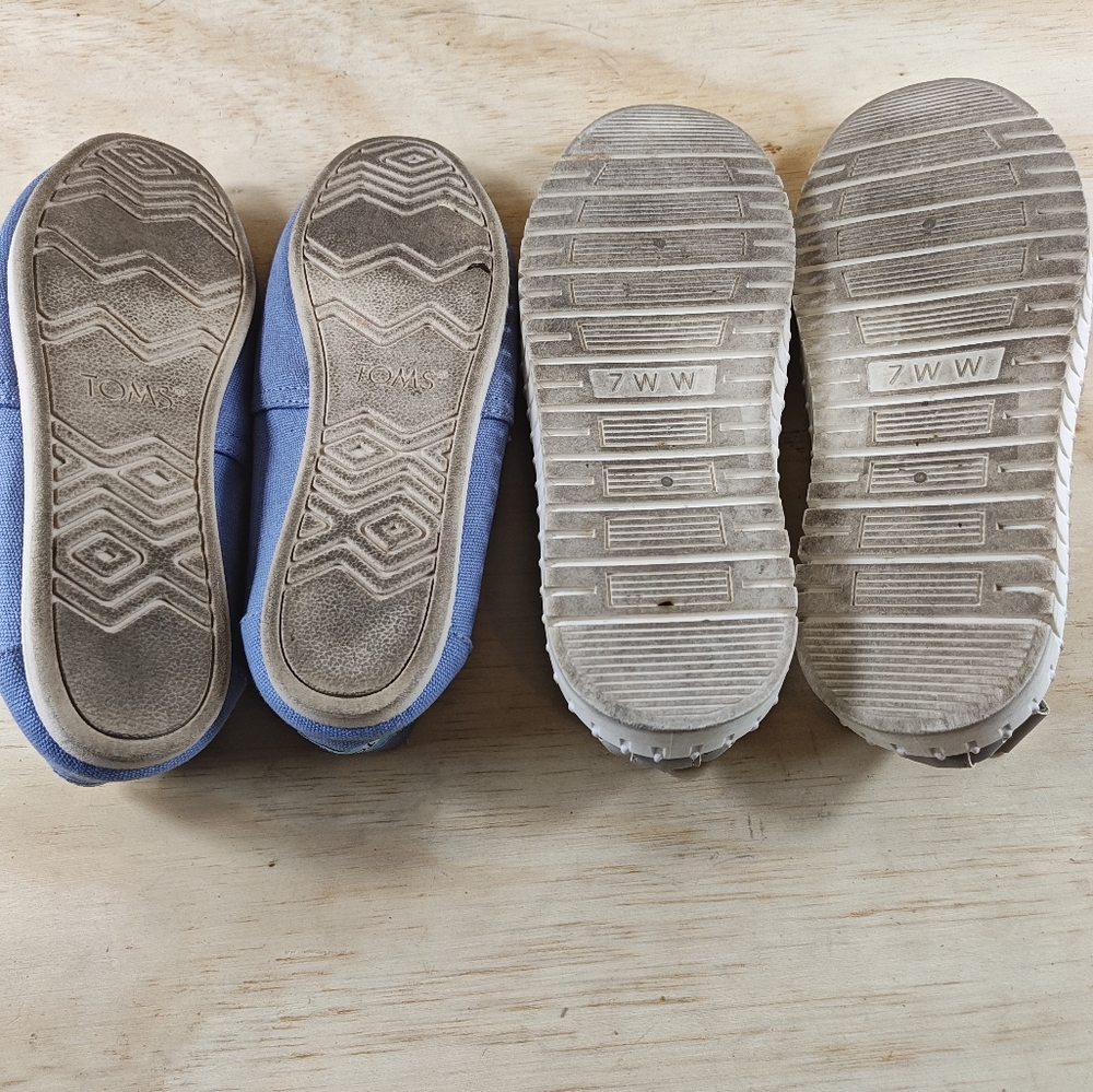 Torrid Wide Width Flats Shoes Size 7 & TOMS Flats Shoes Size W 7 Bundles 7 - Picture 12 of 12